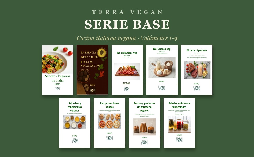 Terra Vegan, Serie Base, volúmenes 1-9