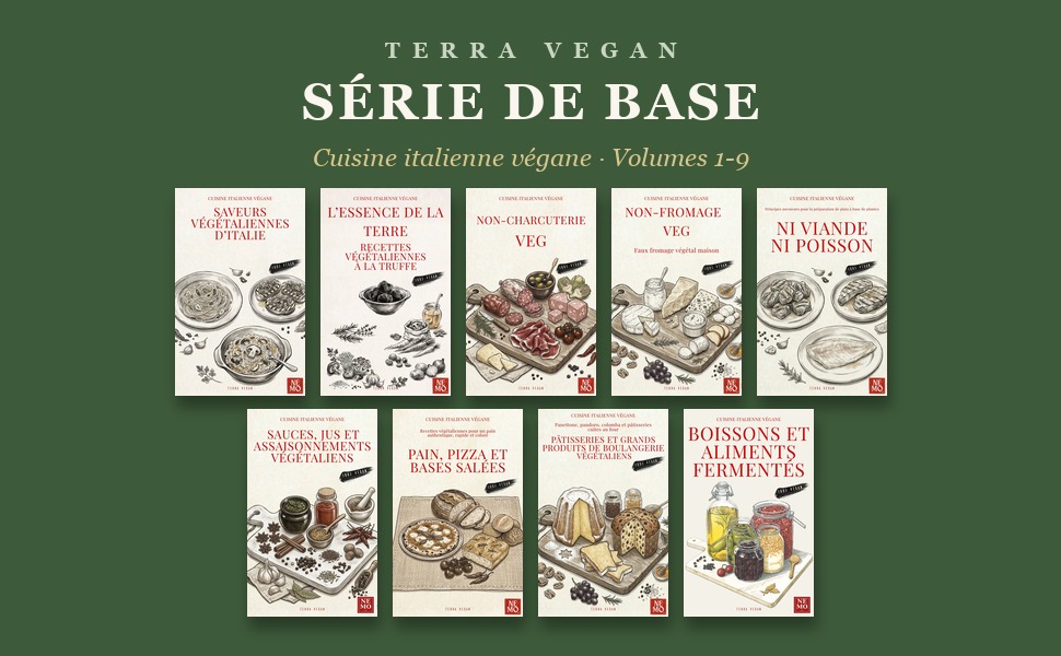 Terra Vegan, Série de base, volumes 1-9